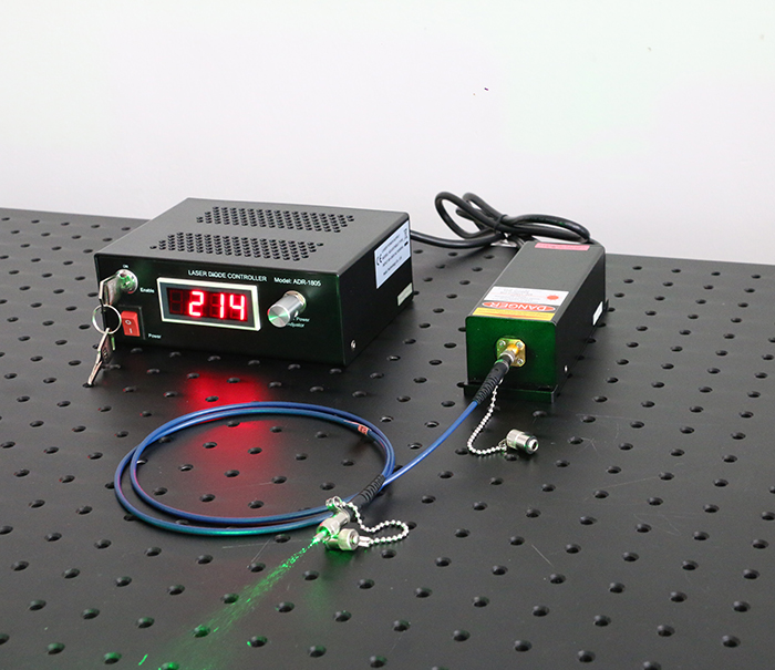 532nm 1~150mW 0.1nm Linewidth MM Fiber Coupled Output Laser Narrow Linewidth Laser